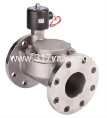 (SUW-80F-NO 大流量系列) 不銹鋼複動膜片引導式通電閉型電磁閥 一體式法蘭 (SUW-80F-NO 大流量系列) 不銹鋼複動膜片引導式通電閉型電磁閥 一體式法蘭