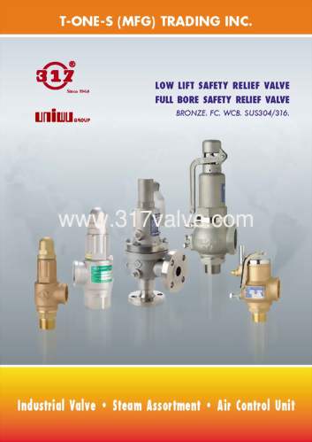 BRIEF CATALOG 2015 - SAFETY RELIEF VALVE BRIEF CATALOG 2015 - SAFETY RELIEF VALVE