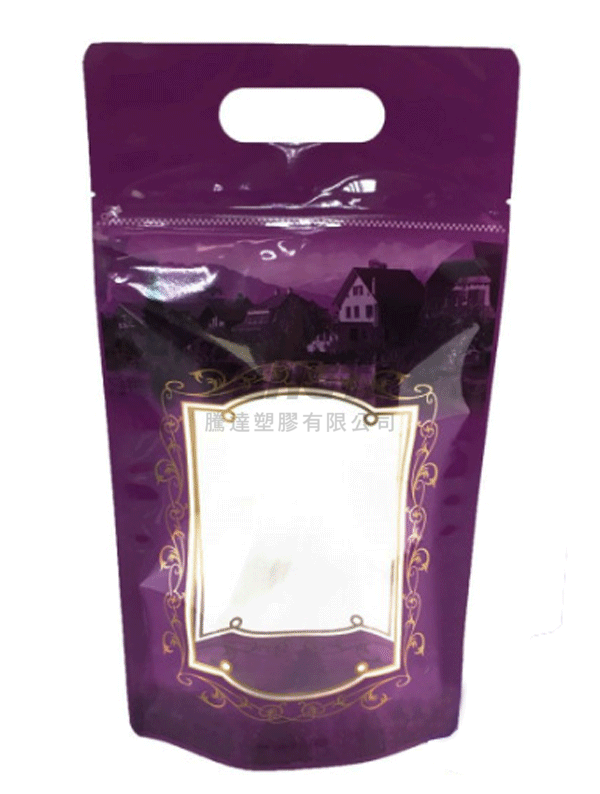 歐風(紫) 食品立袋-8