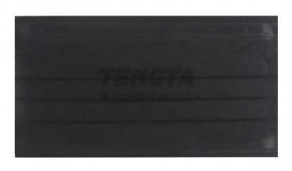 黑色三層不織布口罩