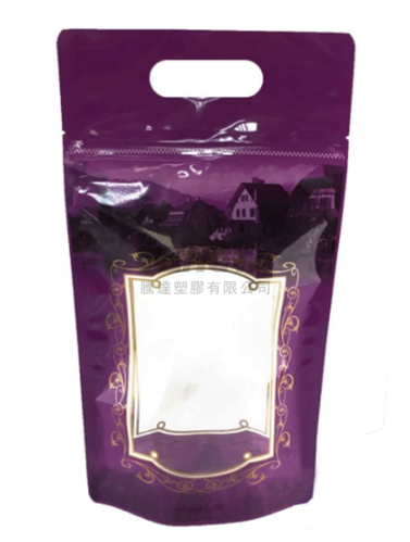 歐風(紫) 食品立袋-8