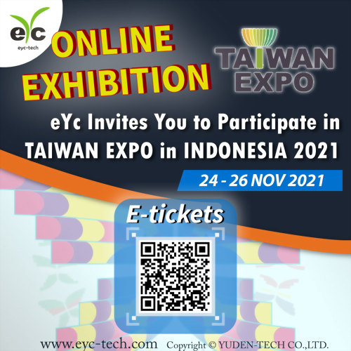 eYc TAIWAN Expo in Indonesia 24-26 November 2021 invitation eYc TAIWAN Expo in Indonesia 24-26 November 2021 invitation