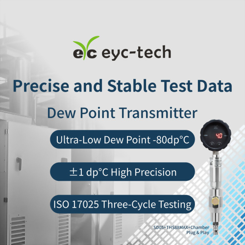 Precise and Stable Test Data | Dew Point Transmitter Precise and Stable Test Data | Dew Point Transmitter