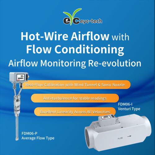 Hot-Wire Airflow Combined with Flow Conditioning Design: Airflow Monitoring Re-evolution Hot-Wire Airflow Combined with Flow Conditioning Design: Airflow Monitoring Re-evolution