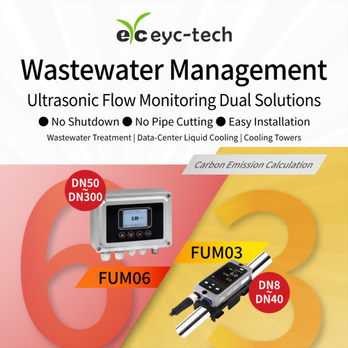 Ultrasonic Flow Monitoring Dual Solutions for Water & Wastewater Management Ultrasonic Flow Monitoring Dual Solutions for Water & Wastewater Management
