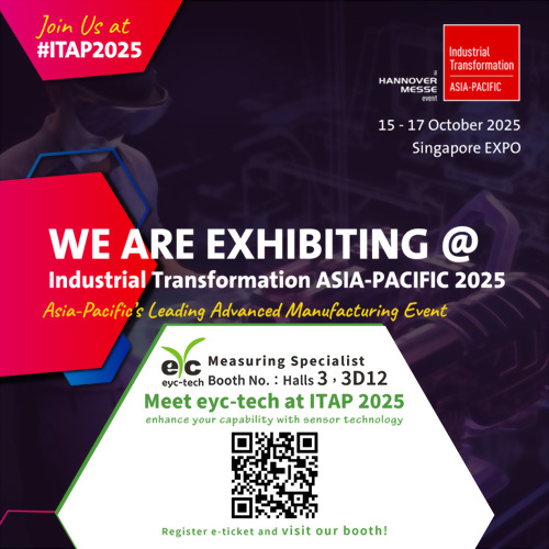 Sincere Invitation|eyc-tech at the 2025 Singapore Industrial Transformation ASIA-PACIFIC (ITAP) Sincere Invitation|eyc-tech at the 2025 Singapore Industrial Transformation ASIA-PACIFIC (ITAP)
