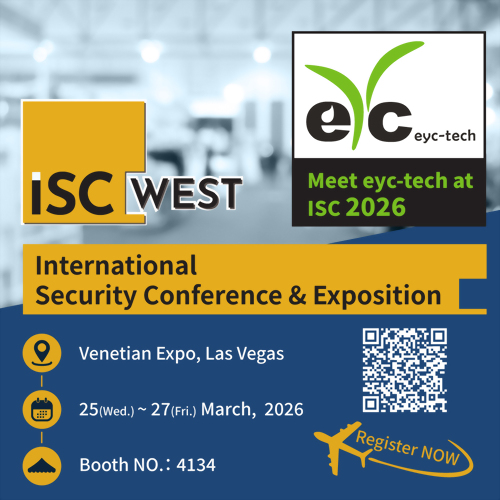 誠摯邀請｜eyc-tech 亮相 2026 美西國際安全科技展（ISC West）