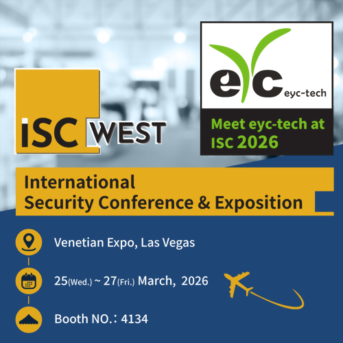 誠摯邀請｜eyc-tech 亮相 2026 美西國際安全科技展（ISC West）