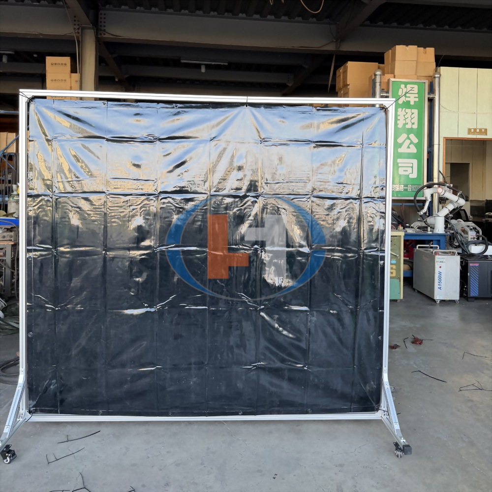 焊接遮光布.遮光板.遮光架.遮光簾.防火布.防火毯.另有雷射專用防護板波長1070nm