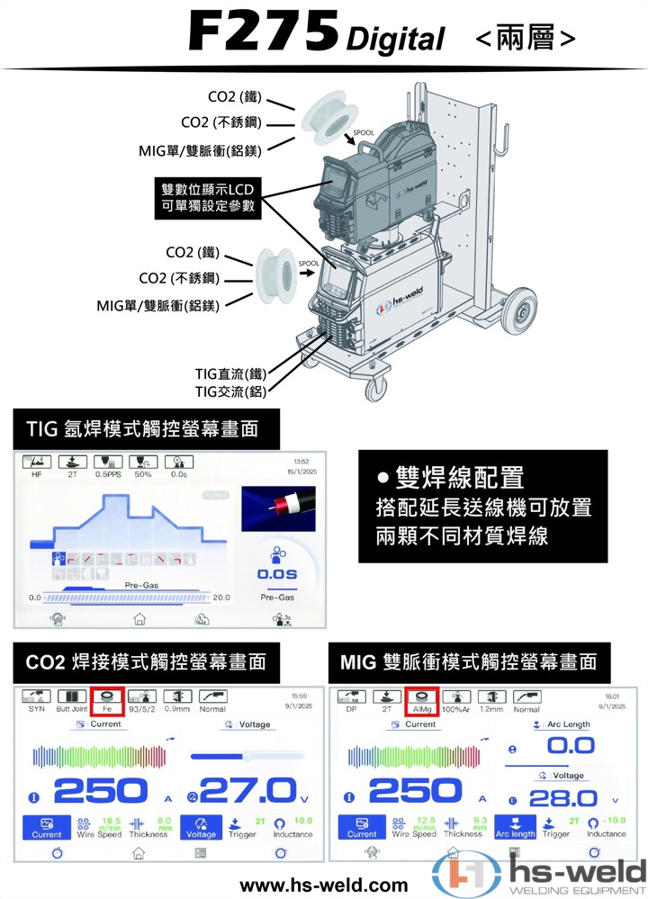 F275多功能鋁焊機