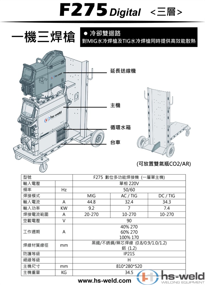 F275多功能鋁焊機