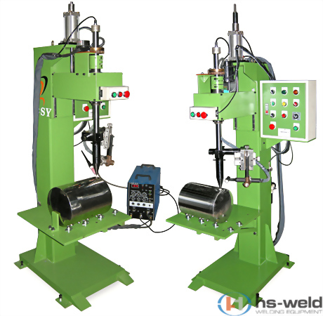 立式迴轉槍焊接機