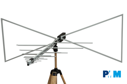 雙錐形對數週期天線(30MHz~6GHz)