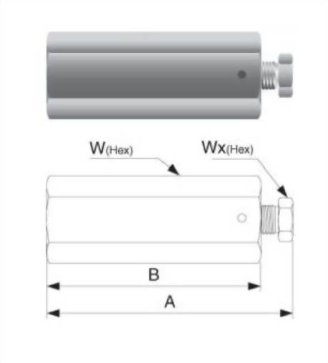 Vent Plug End Female Connector