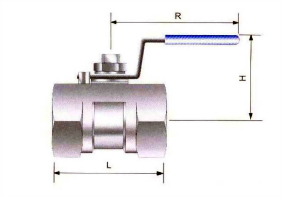 ONE-PIECE BALL VALVE