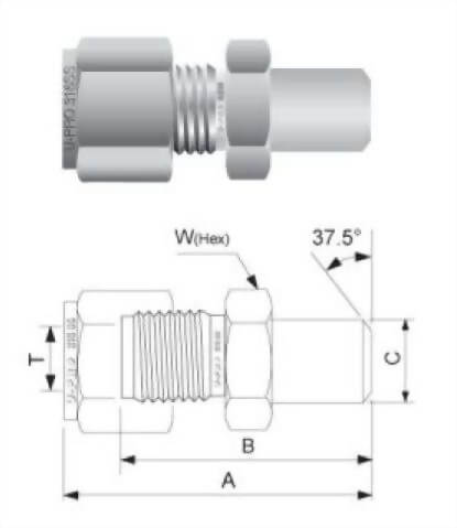 Butt-Weld Connector