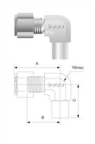 Tube to Female Elbow