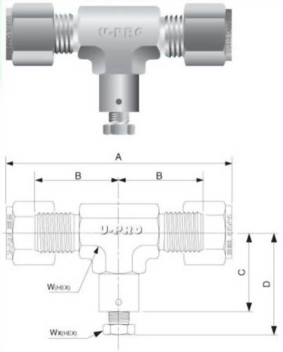 Vent Plug Branch Tee