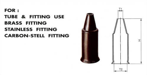 Rubber protective sleeve