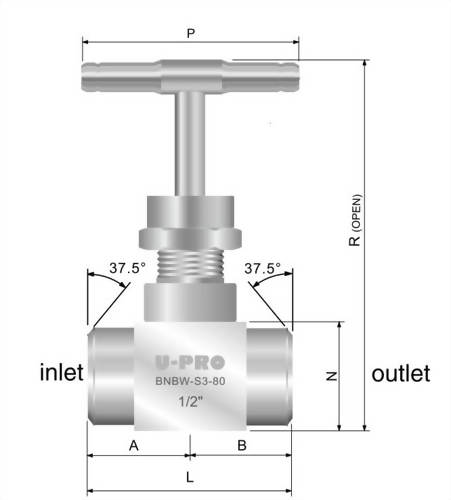 PIPE BUTT-WELD BONNET VALVES