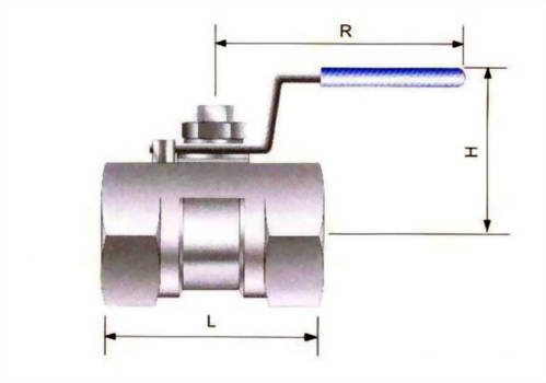 ONE-PIECE BALL VALVE