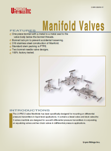 11. Manifold Valves