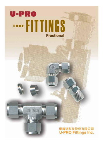 2.TUBE FITTINGS  (IN. SIZE)