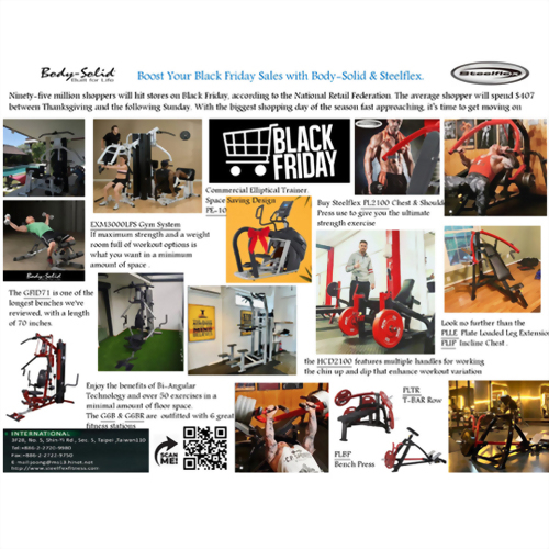 Boost Your Black Friday Sales with Body-Solid & Steelflex