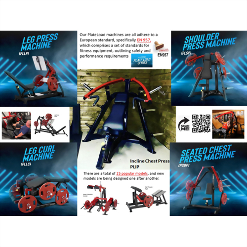 The Plate Load series is our feature merchandise