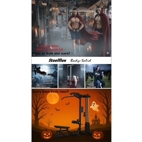 Dress up Gym and scare!