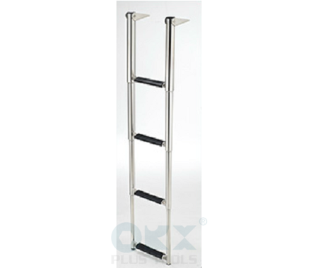 Stainless Steel Boating Ladder (Telescoping 4 Steps)