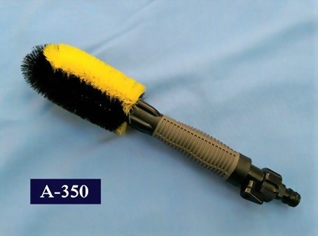 Flow-Thru Wheel Brush A-350