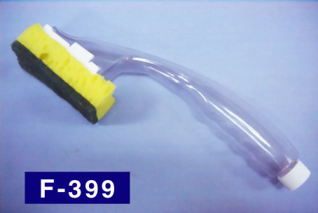 Cleaning Sponge/Scouring Pad W/Detergent Container F-399