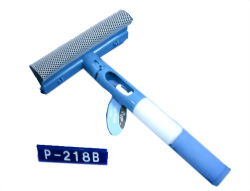 Squeegee W/Sponge, Sprayer & Detergent Container P-218B