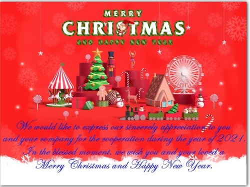 Merry Christmas and a Happy New Year