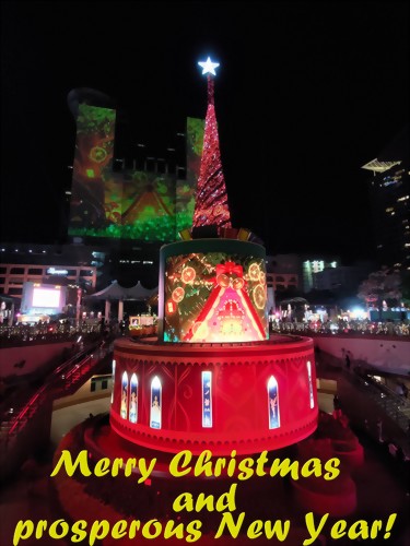 Have a Merry Christmas and prosperous New Year!