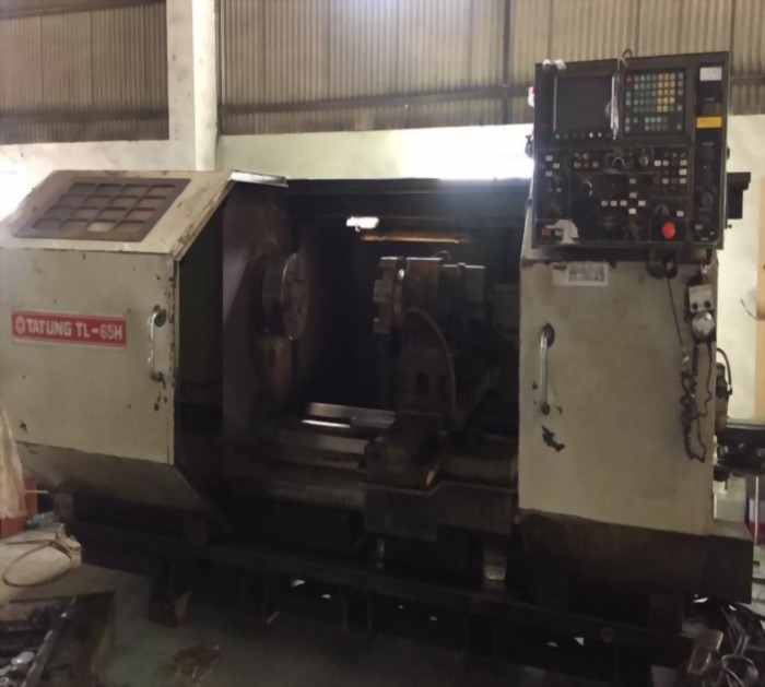 大同中古CNC車床 TL-65H ◆15英吋油壓三爪 ◆短工件最大加工外徑940mm ◆長工件外徑650mm