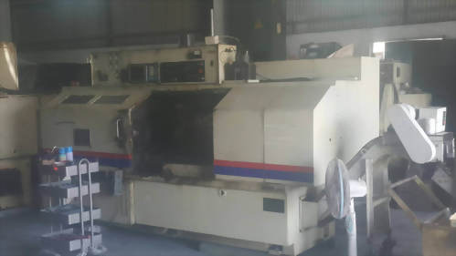 金堯中古CNC車床瀧澤TC-3加工一米長