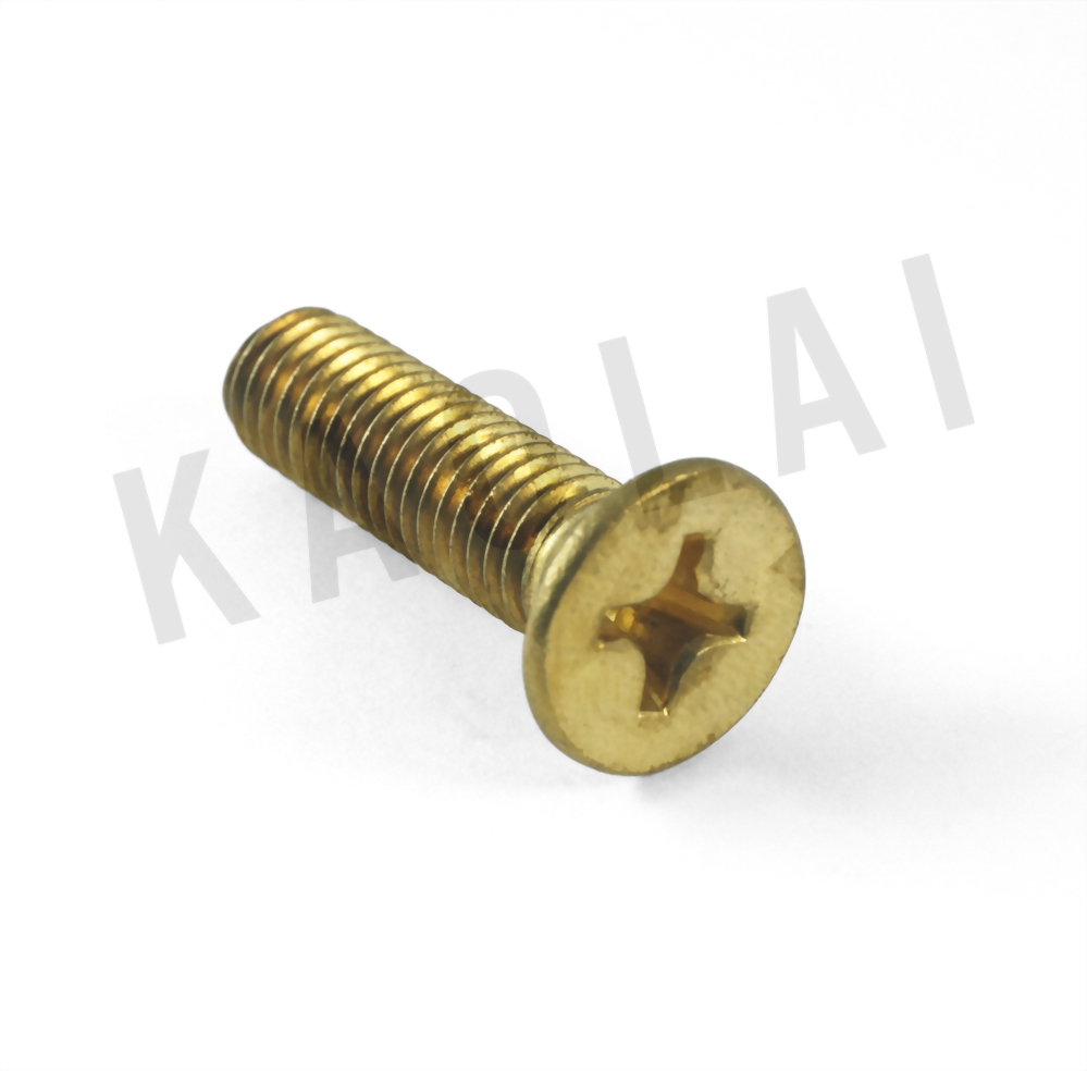 十字穴平頂埋頭螺栓自攻螺釘 - 高來螺絲工業有限公司