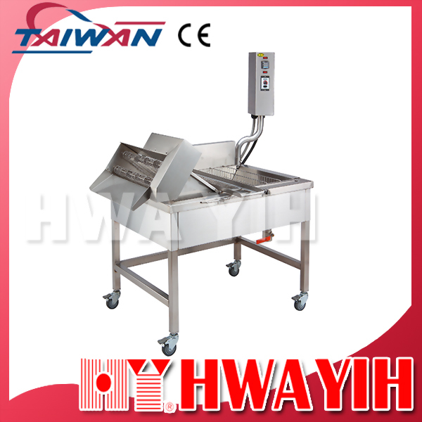 HY-585W 加寬版小型輸送帶油炸機