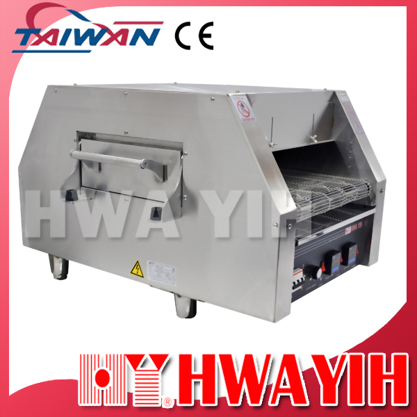 HY-520-D Electric Infra-Red Conveyor Pizza Oven with side-door
