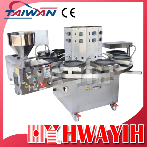 HY-910-C 連續式自動千層蛋糕蛋皮春捲皮機(9模)