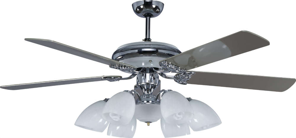 吊扇 - 古典銀白- 圓弧型 系列