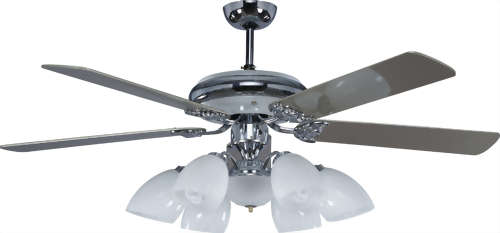 吊扇 - 古典銀白- 圓弧型 系列