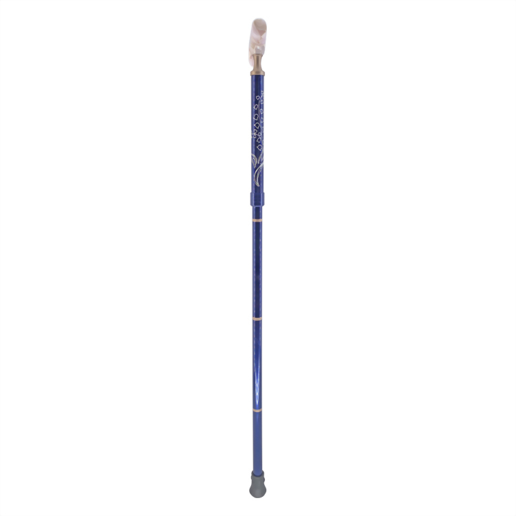 Cherry blossom carving fold Leisure Cane Noble purple Lightweight Aluminum alloy