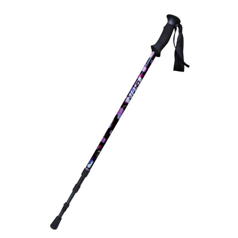 Pop Art 3 stage Anti-shock Trekking pole Upright EVA handle