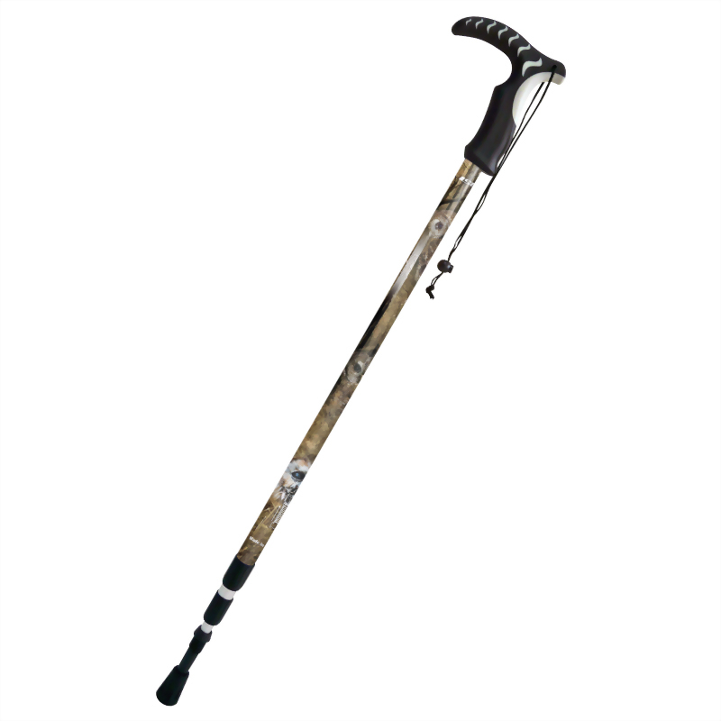 Grey Forest Owl 3 stage Anti-shock walking pole T handle