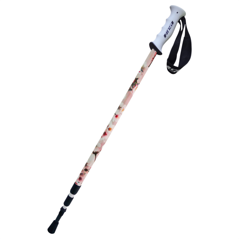 Cherry blossoms  3 stage Suspension trekking pole Upright handle