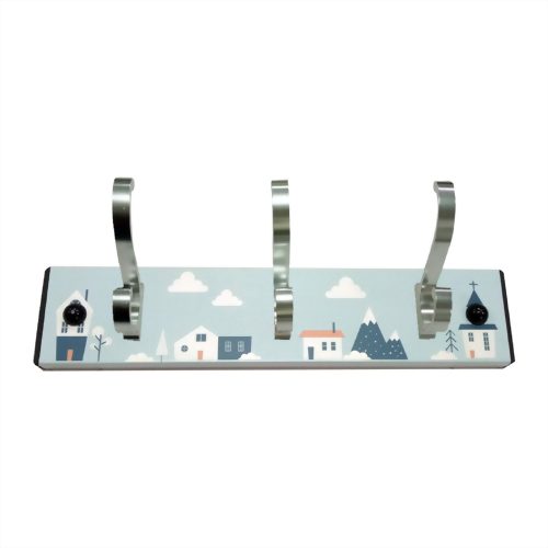 北歐風 3勾式掛勾架