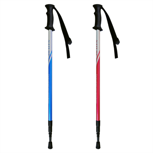 Nature-Fusion 3 stage Anti-shock Trekking pole Upright handle